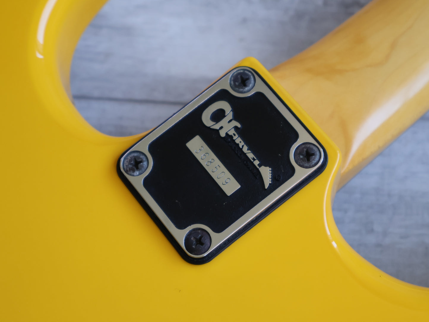 1994 Charvel Jackson HS Superstrat (Yellow)