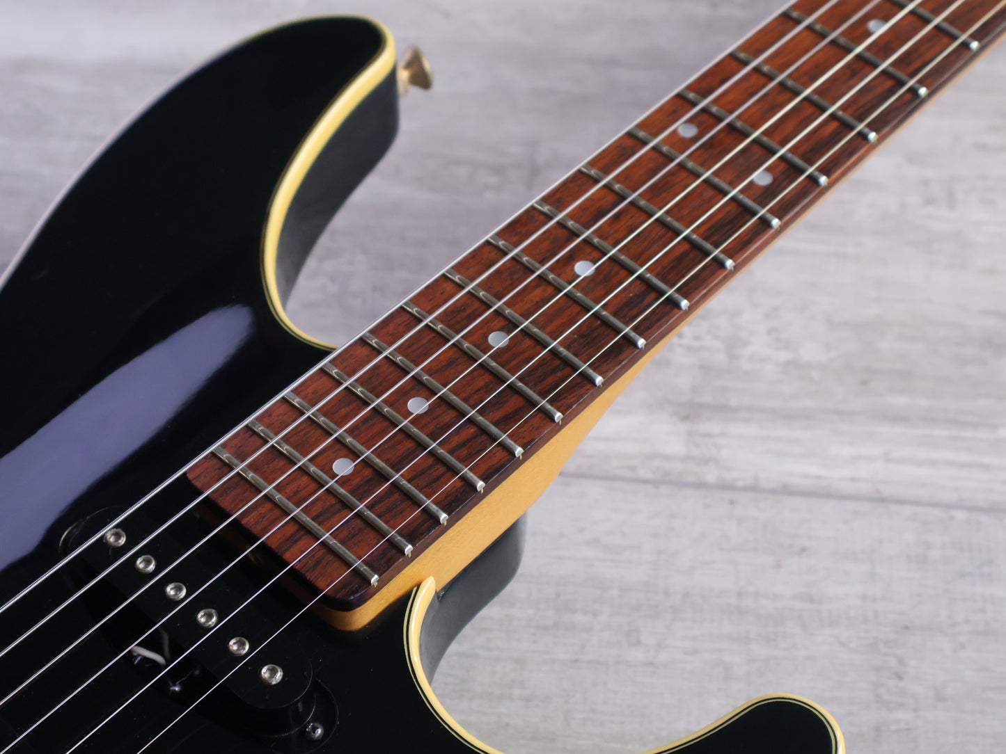 1980's Yamaha Japan Session II 812 Contemporary Custom Superstrat (Black)