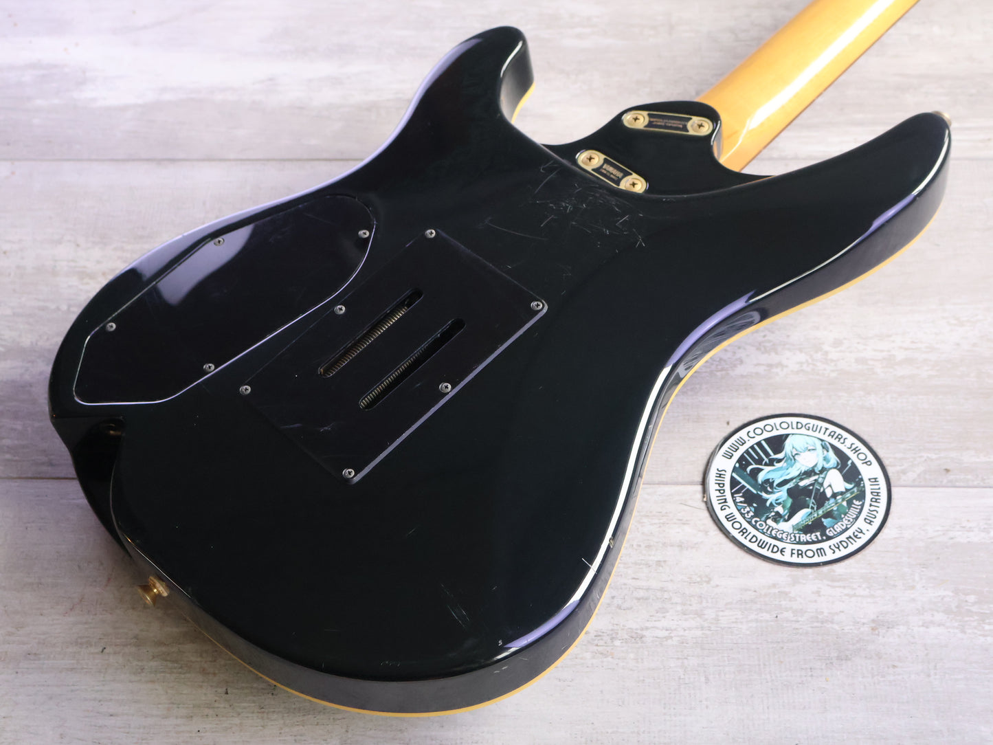 1980's Yamaha Japan Session II 812 Contemporary Custom Superstrat (Black)