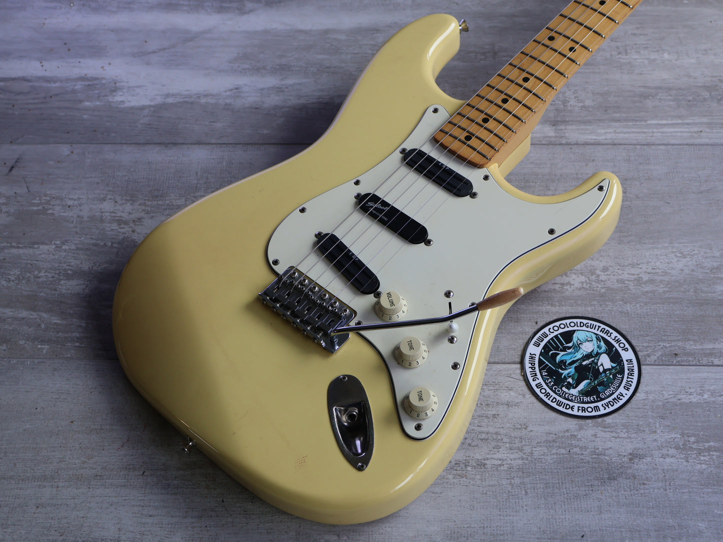 1993 Fender Japan ST72-58 '72 Reissue Stratocaster (Vintage White)