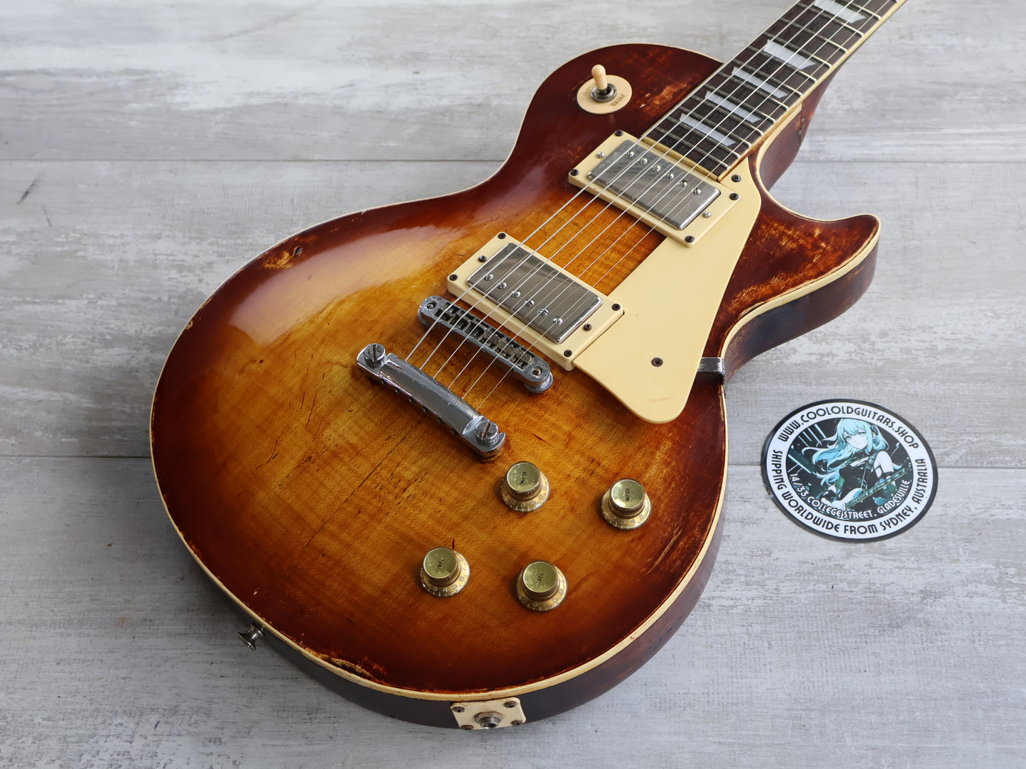1978 Greco Japan EG-450 Les Paul Standard (Brown Sunburst Relic)