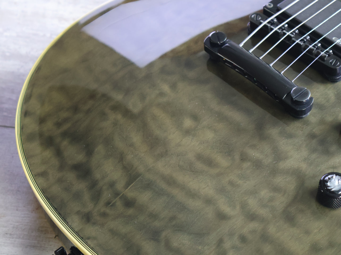 2011 Epiphone Prophecy Les Paul Custom EX (Midnight Ebony)