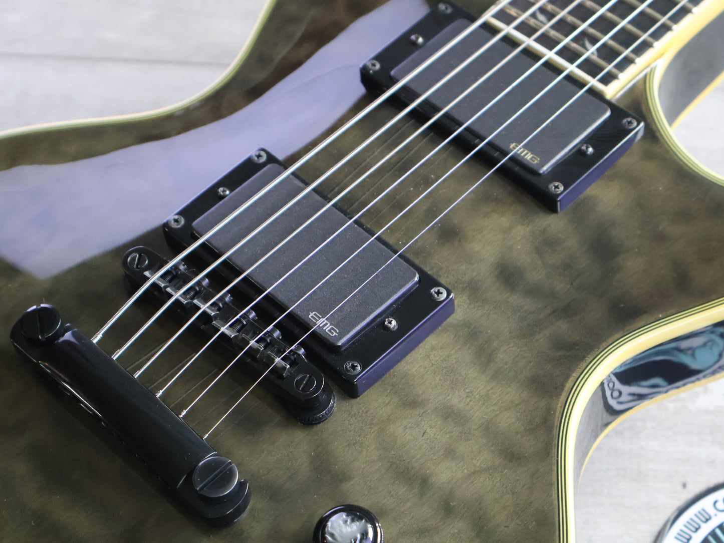 2011 Epiphone Prophecy Les Paul Custom EX (Midnight Ebony)