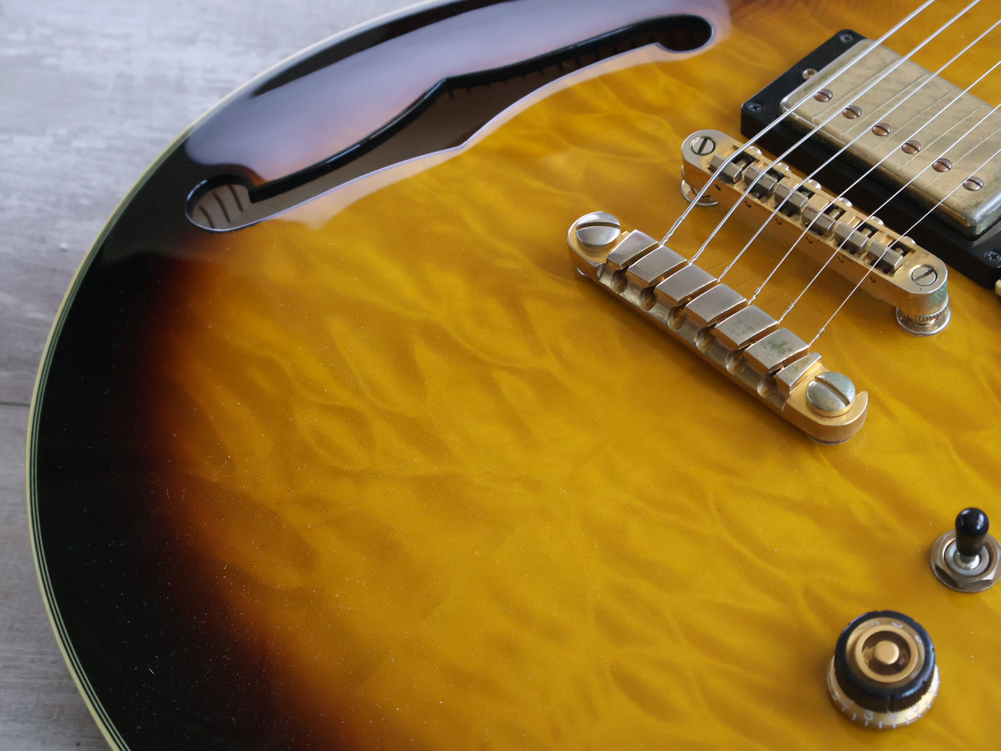 Ibanez Artcore AS93FM Expressionist  Semi Hollowbody (Antique Yellow Sunburst)