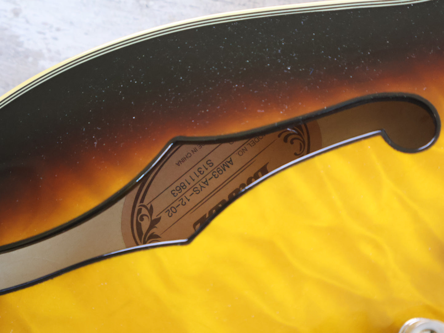 Ibanez Artcore AS93FM Expressionist  Semi Hollowbody (Antique Yellow Sunburst)