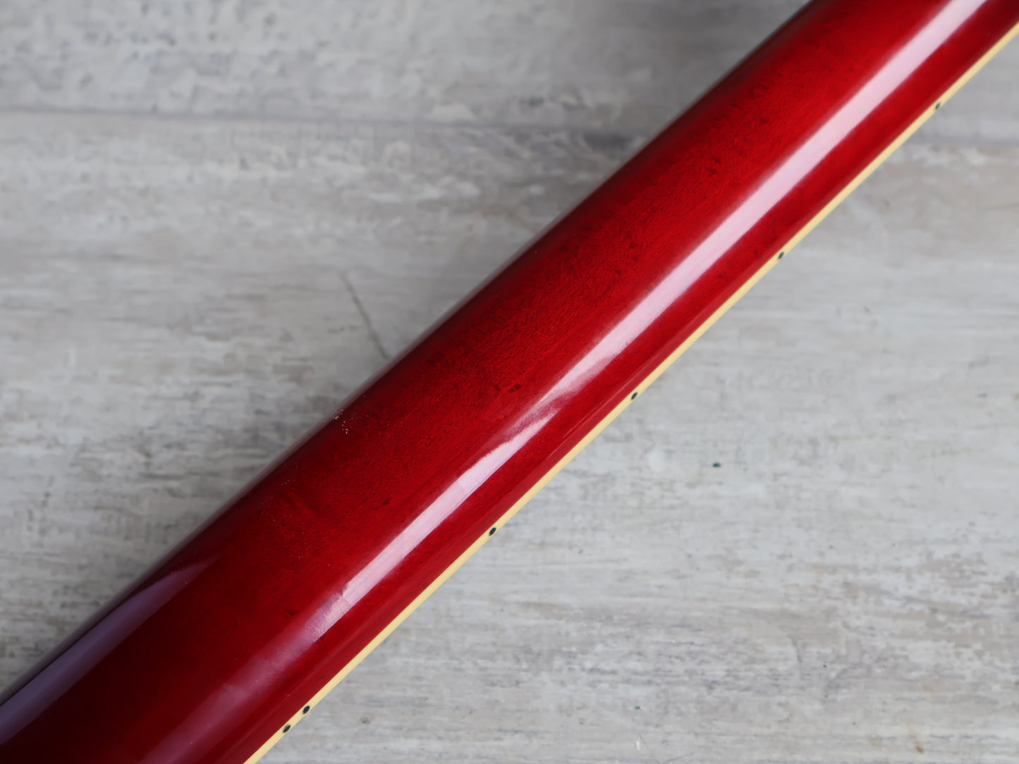 1988 Yamaha Japan SAS-I Semi Hollowbody Electric Guitar (See-Thru Red Sunburst)