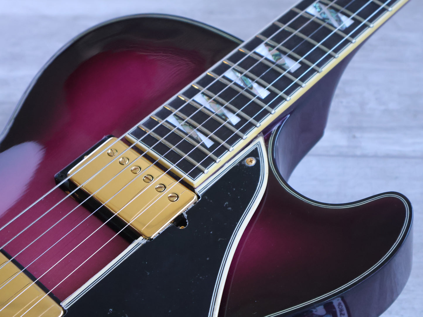 1990's Artex Japan "Texas Johnny" Hollowbody (Purple Burst)