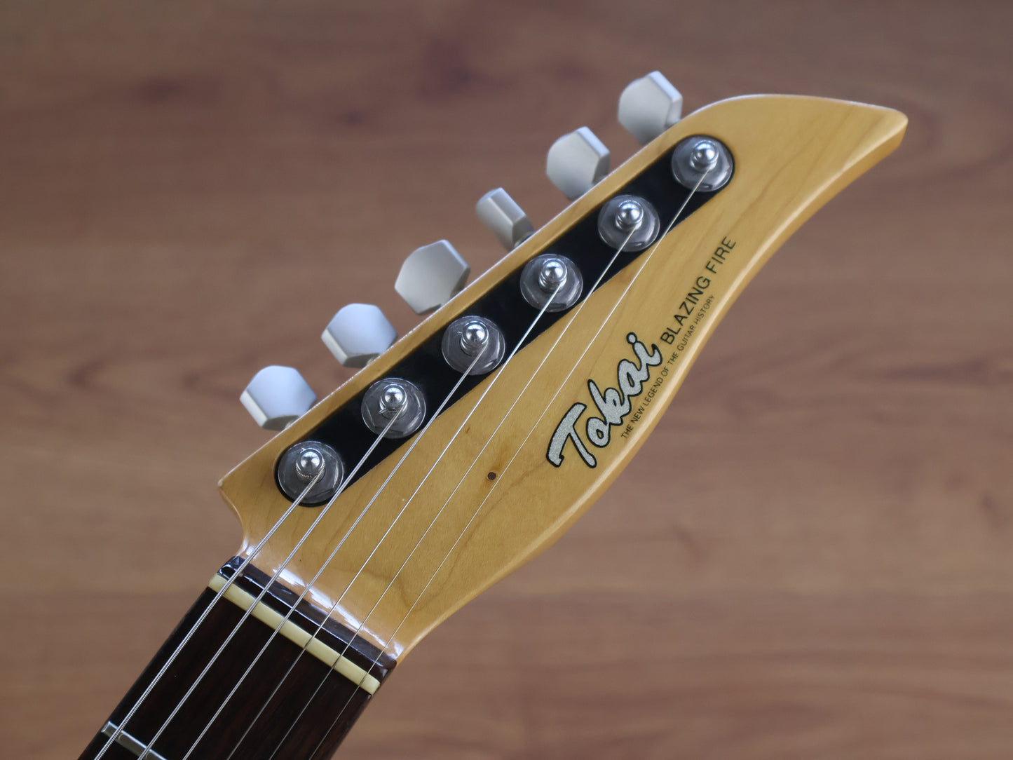 2000’s Tokai Japan Talbo Blazing Fire Cast Aluminium Electric Guitar (Chrome)