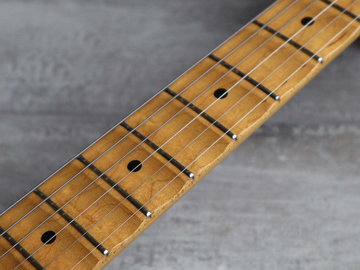 1990 Fender Japan ST72-860DSC Scalloped Yngwie Malmsteen Stratocaster (Relic White)