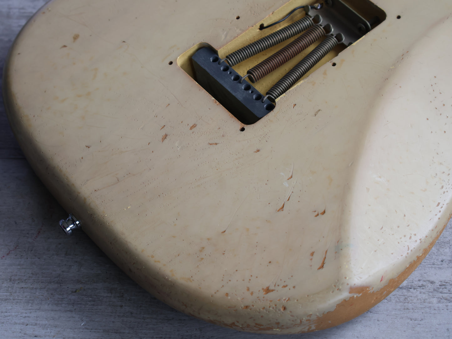 1990 Fender Japan ST72-860DSC Scalloped Yngwie Malmsteen Stratocaster (Relic White)