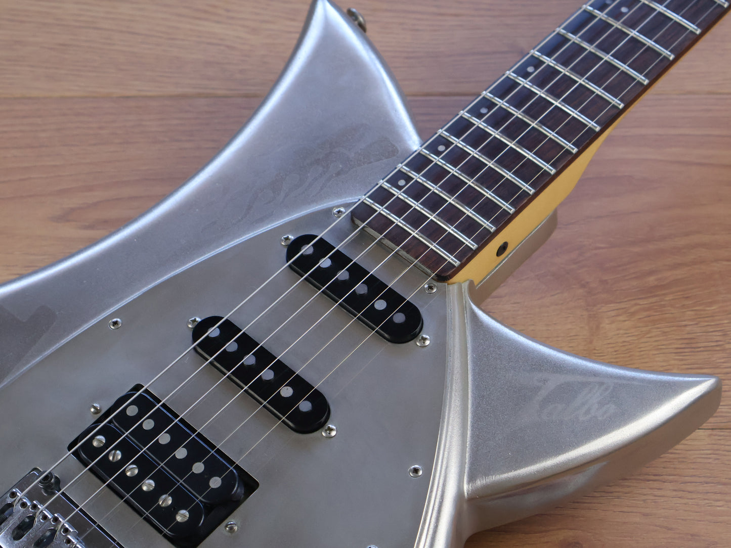 2000’s Tokai Japan Talbo Blazing Fire Cast Aluminium Electric Guitar (Chrome)