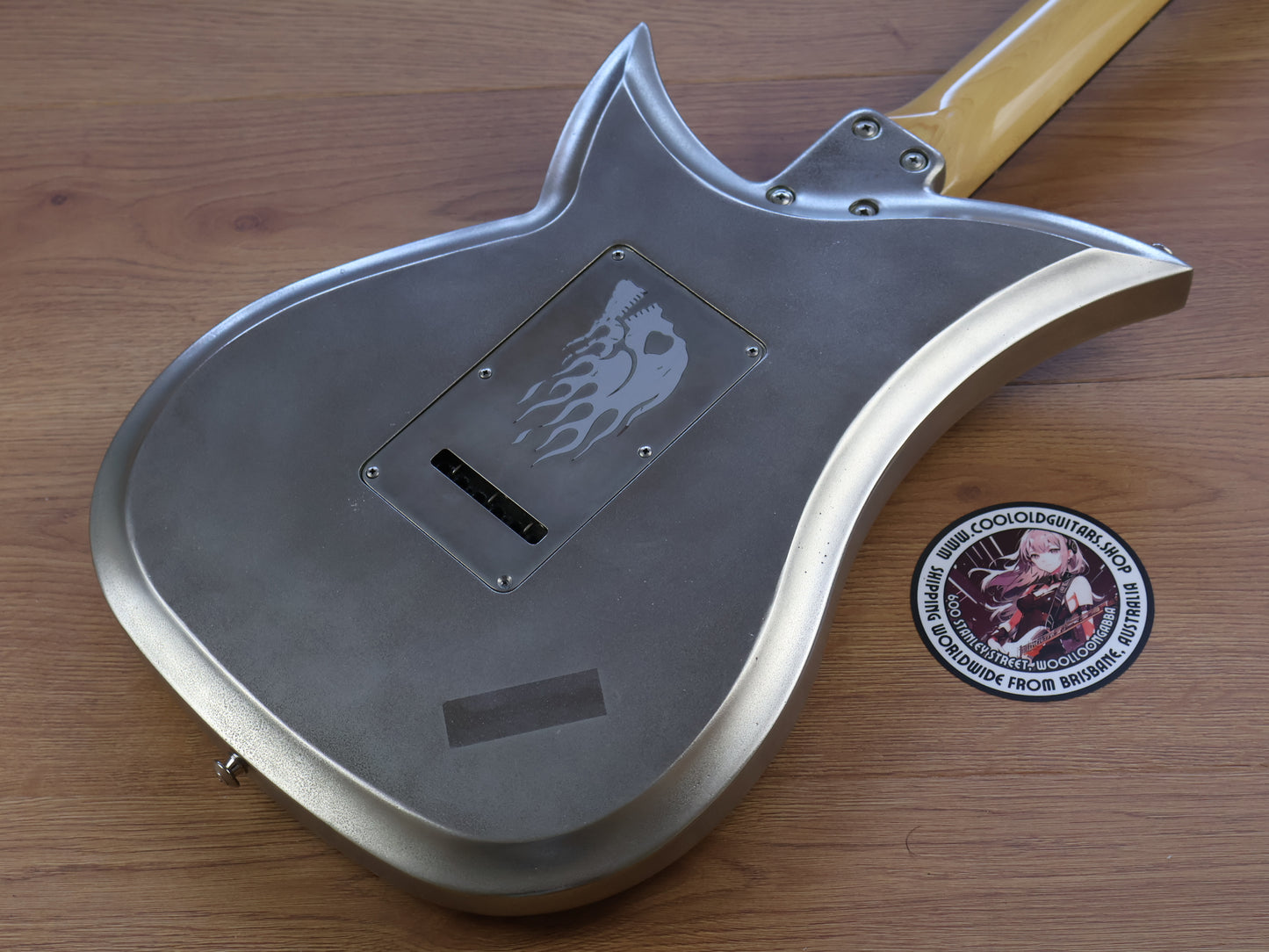 2000’s Tokai Japan Talbo Blazing Fire Cast Aluminium Electric Guitar (Chrome)