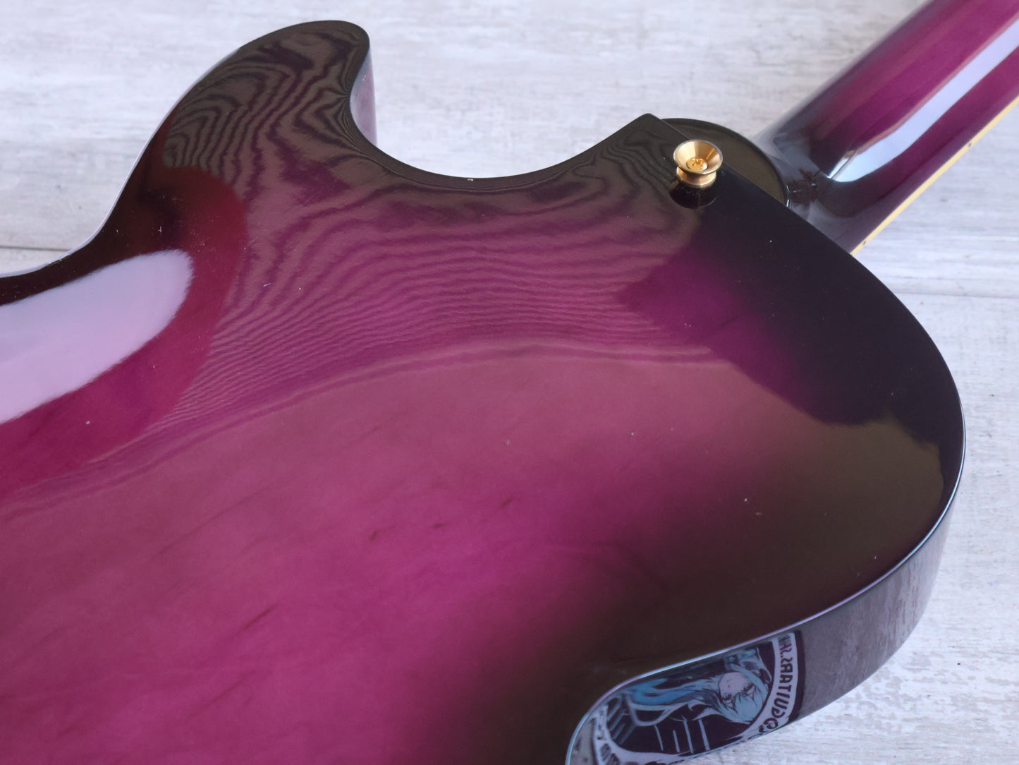 1990's Artex Japan "Texas Johnny" Hollowbody (Purple Burst)