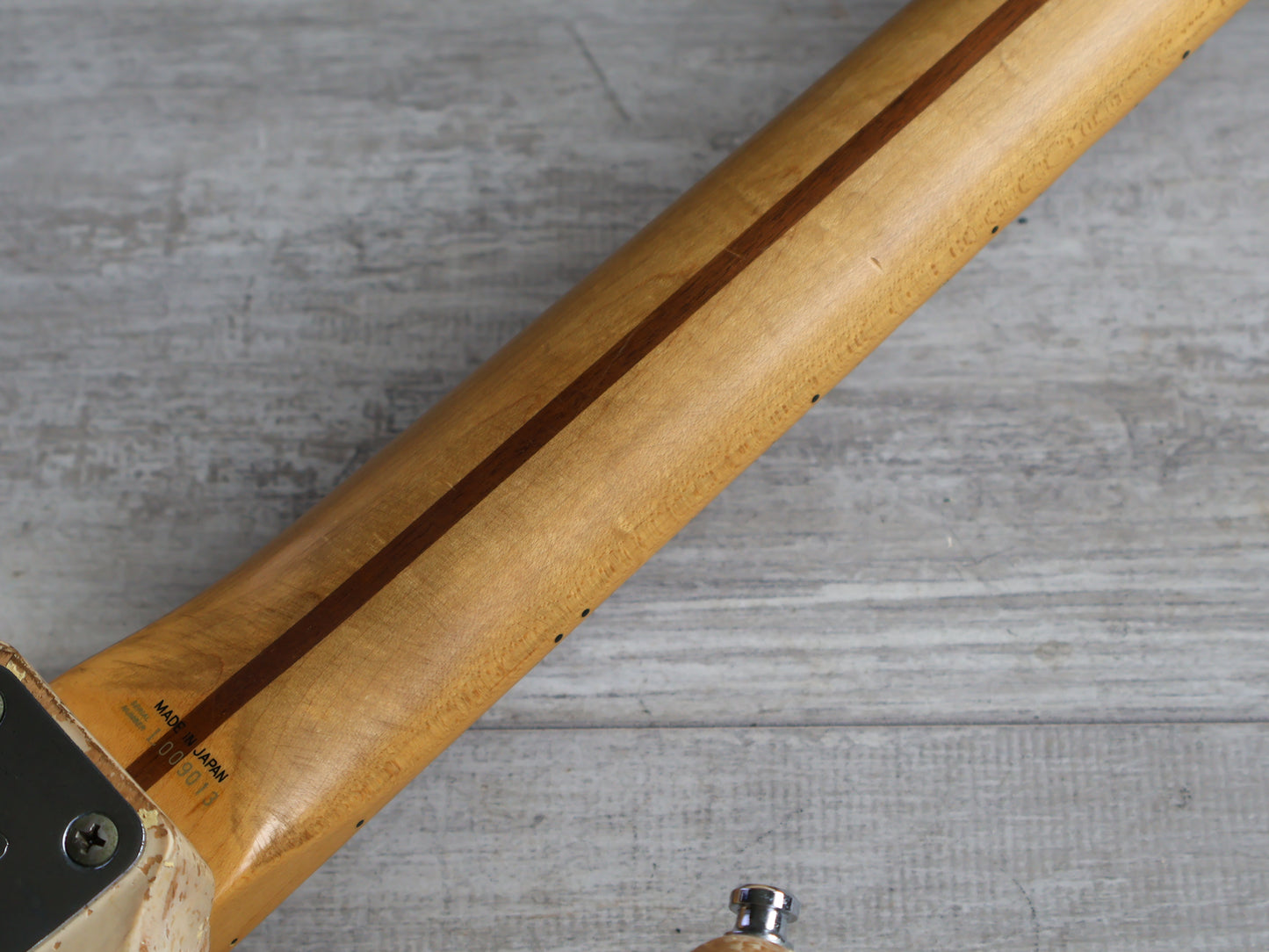 1990 Fender Japan ST72-860DSC Scalloped Yngwie Malmsteen Stratocaster (Relic White)