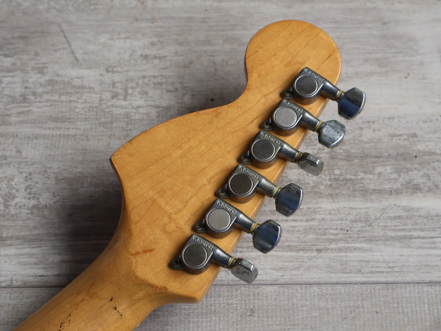 1990 Fender Japan ST72-860DSC Scalloped Yngwie Malmsteen Stratocaster (Relic White)