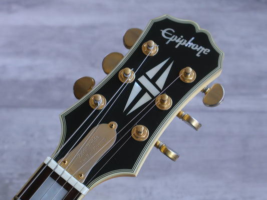 2008 Epiphone Zakk Wylde Les Paul Custom Plus (Antique Ivory Bullseye)