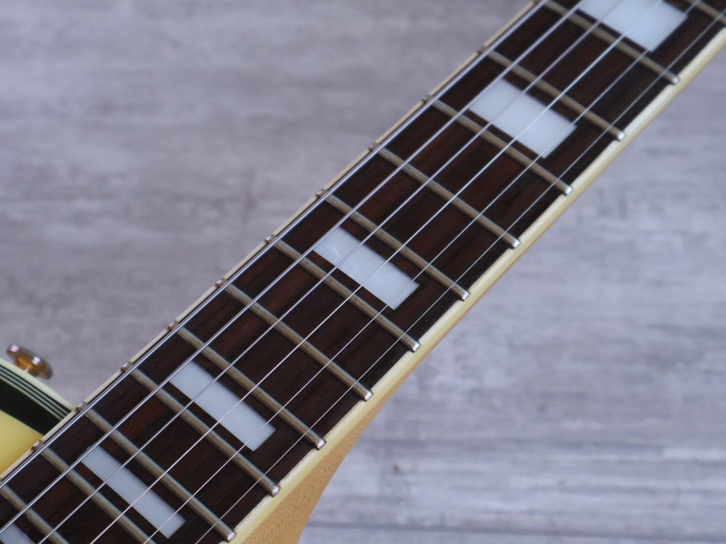 2008 Epiphone Zakk Wylde Les Paul Custom Plus (Antique Ivory Bullseye)