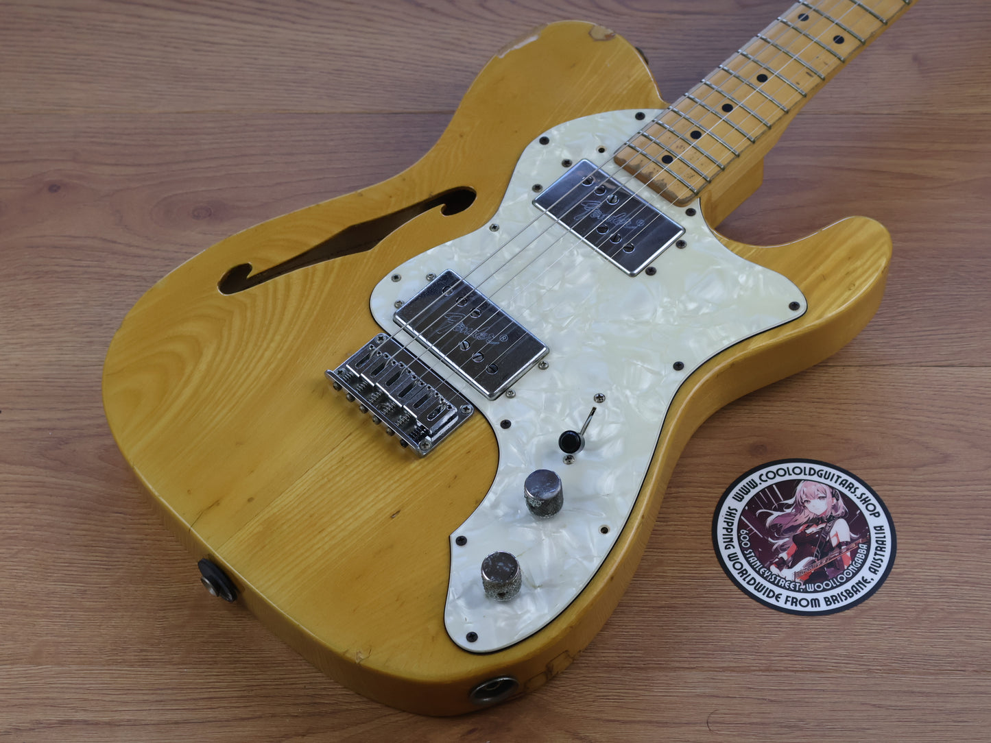 1993 Fender Japan TN72-75 Thinline Telecaster (Natural)