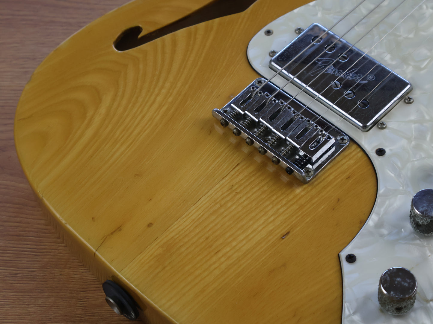 1993 Fender Japan TN72-75 Thinline Telecaster (Natural)