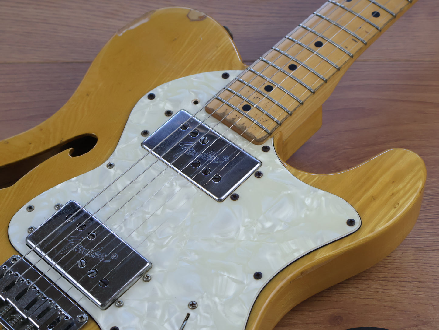 1993 Fender Japan TN72-75 Thinline Telecaster (Natural)