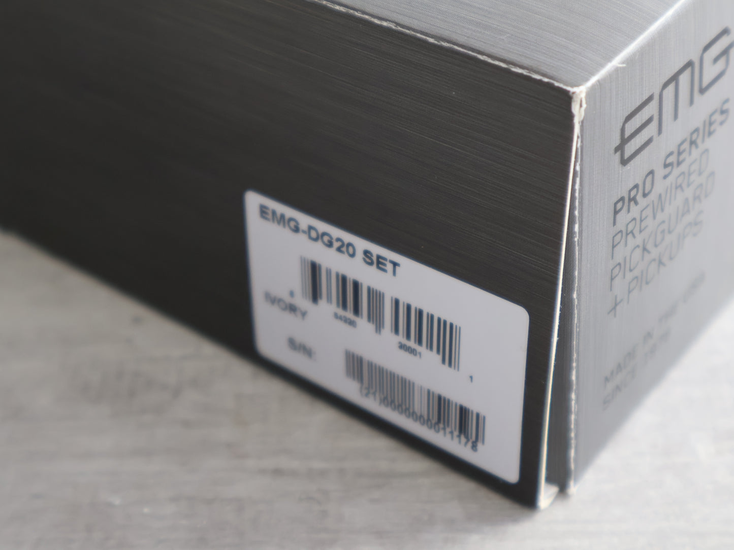 EMG DG20IV David Gilmour Pickup Set Prewired (Ivory)