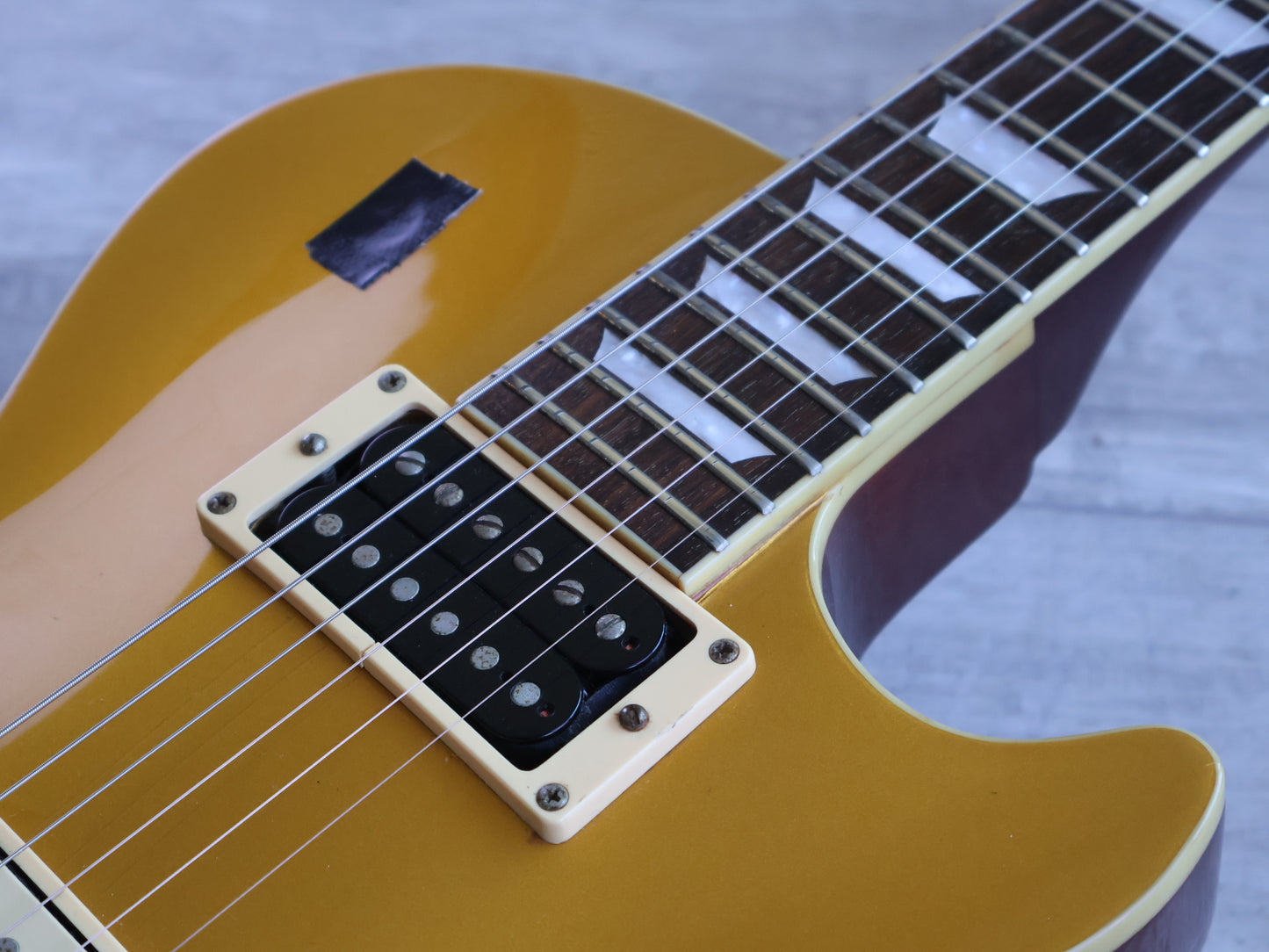 2000's Edwards (by ESP Japan) E-LP-90SD Les Paul Standard (Goldtop)