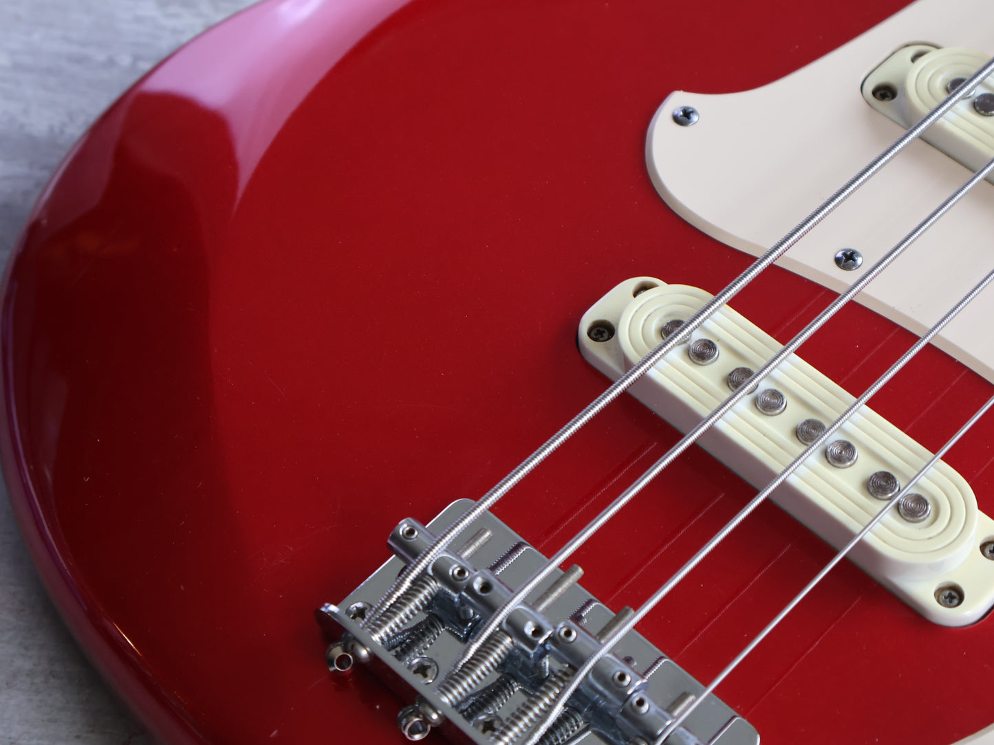 2000's Yamaha SBV-500 Samurai Bass (Candy Apple Red)