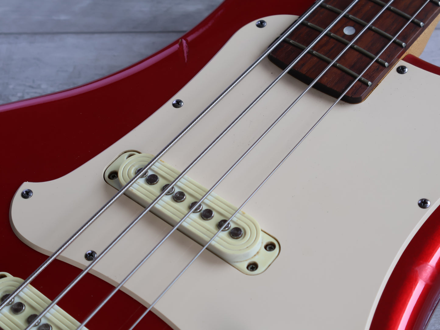 2000's Yamaha SBV-500 Samurai Bass (Candy Apple Red)