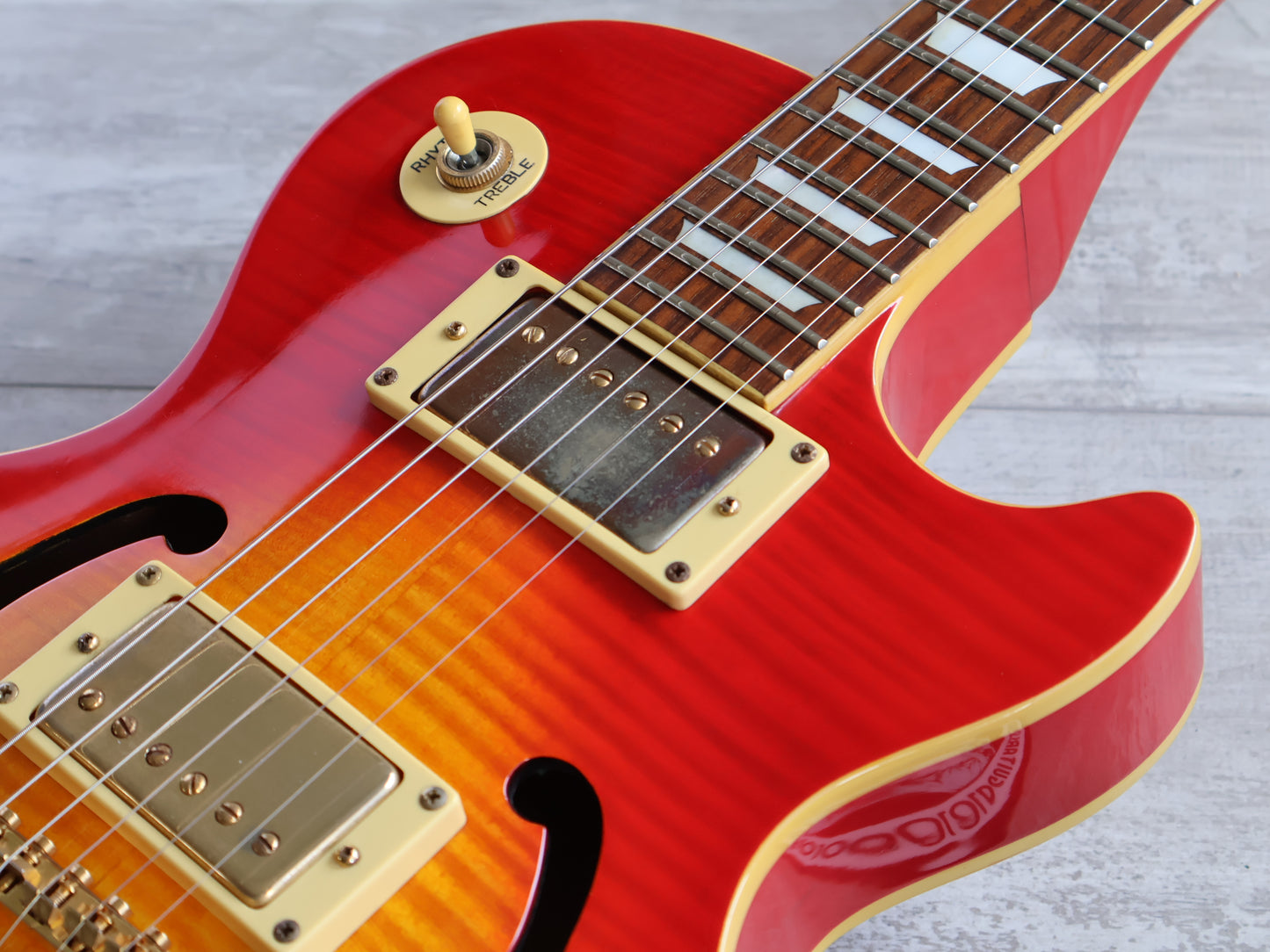 1999 Epiphone Limited Edition Les Paul-ES Hollowbody (Sunburst)
