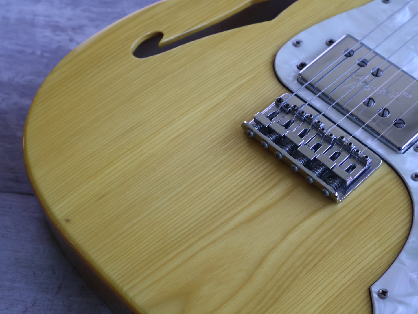 1993 Fender Japan TN72-75 Thinline Telecaster (Natural)