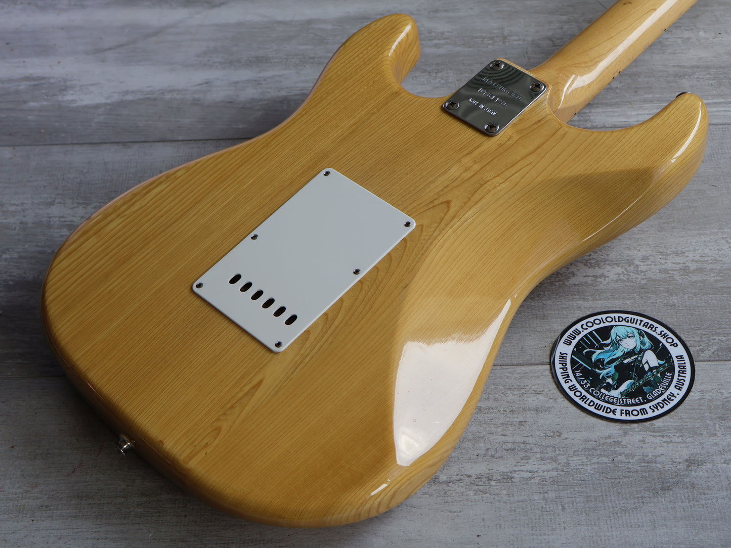 1978 Aria Pro II ST-400 Strikin' Sound Stratocaster (Natural)