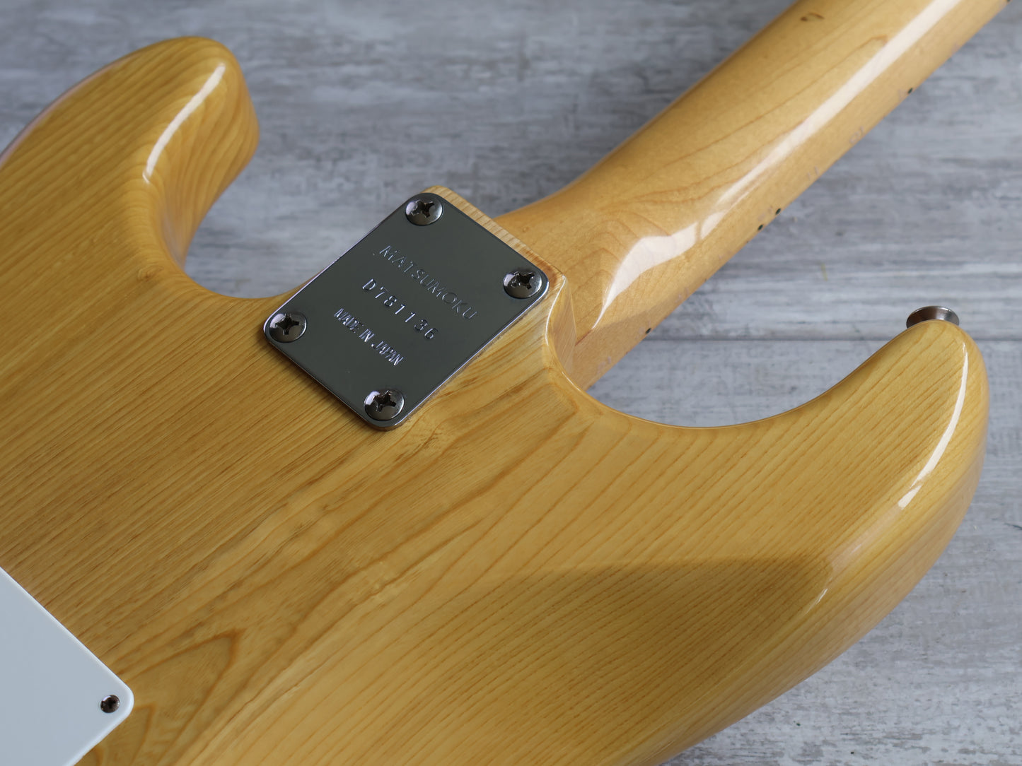 1978 Aria Pro II ST-400 Strikin' Sound Stratocaster (Natural)