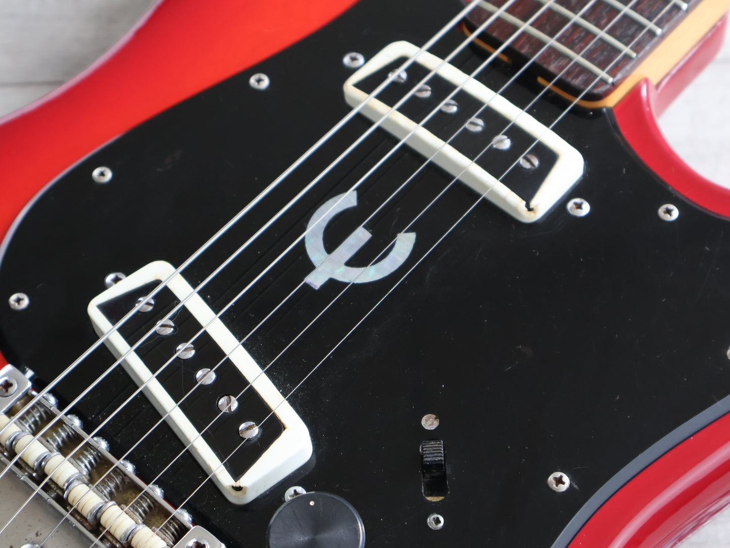 1972 Epiphone Japan ET-270 (1802T) Electric Guitar (Cherry Red)