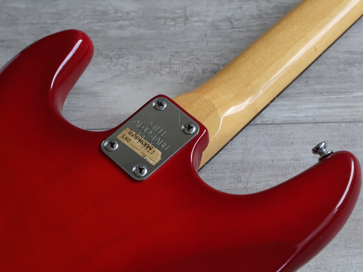 1972 Epiphone Japan ET-270 (1802T) Electric Guitar (Cherry Red)