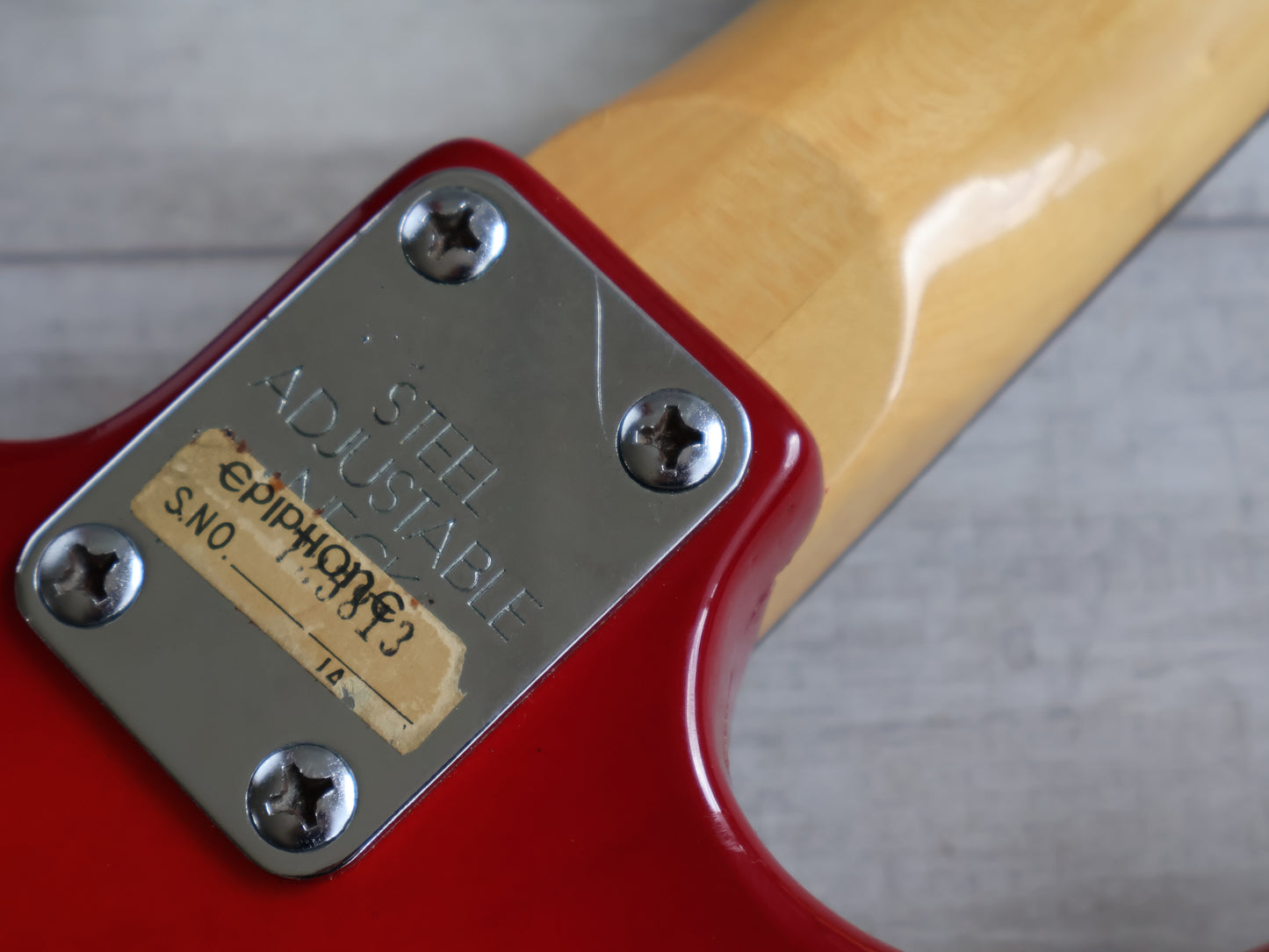 1972 Epiphone Japan ET-270 (1802T) Electric Guitar (Cherry Red)