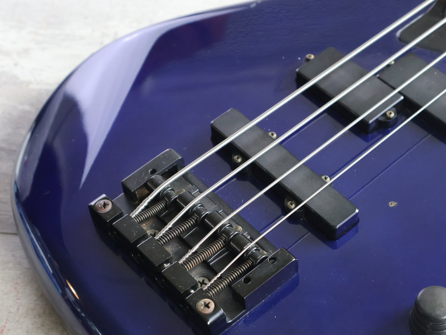 1990 Ibanez Japan SR-600 SDGR Soundgear Bass (Blue)