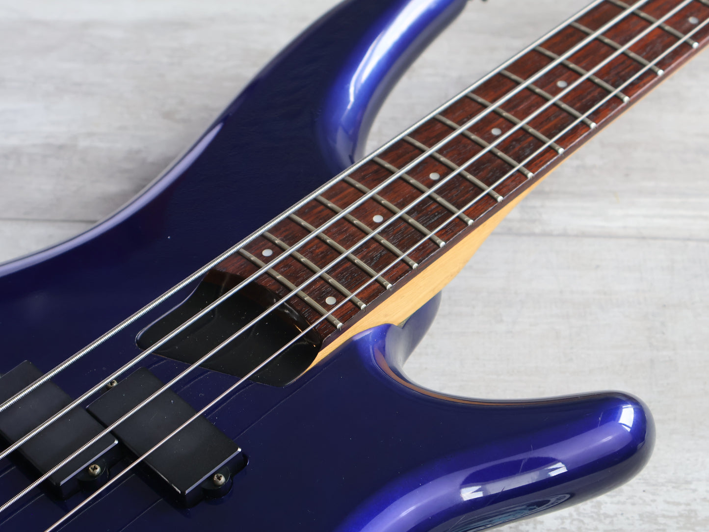 1990 Ibanez Japan SR-600 SDGR Soundgear Bass (Blue)