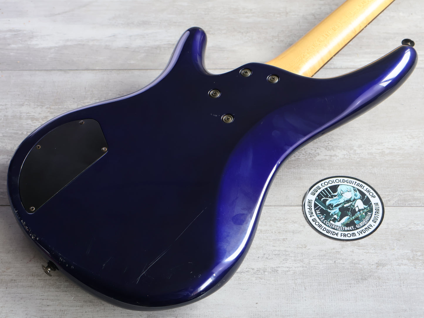 1990 Ibanez Japan SR-600 SDGR Soundgear Bass (Blue)