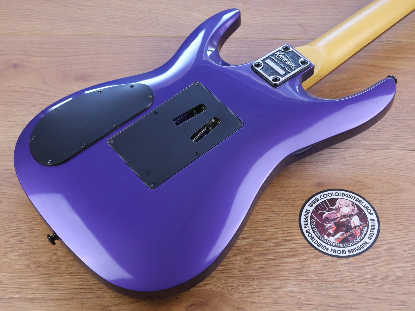 2001 Kramer Striker FR-422S Superstrat (Purple)