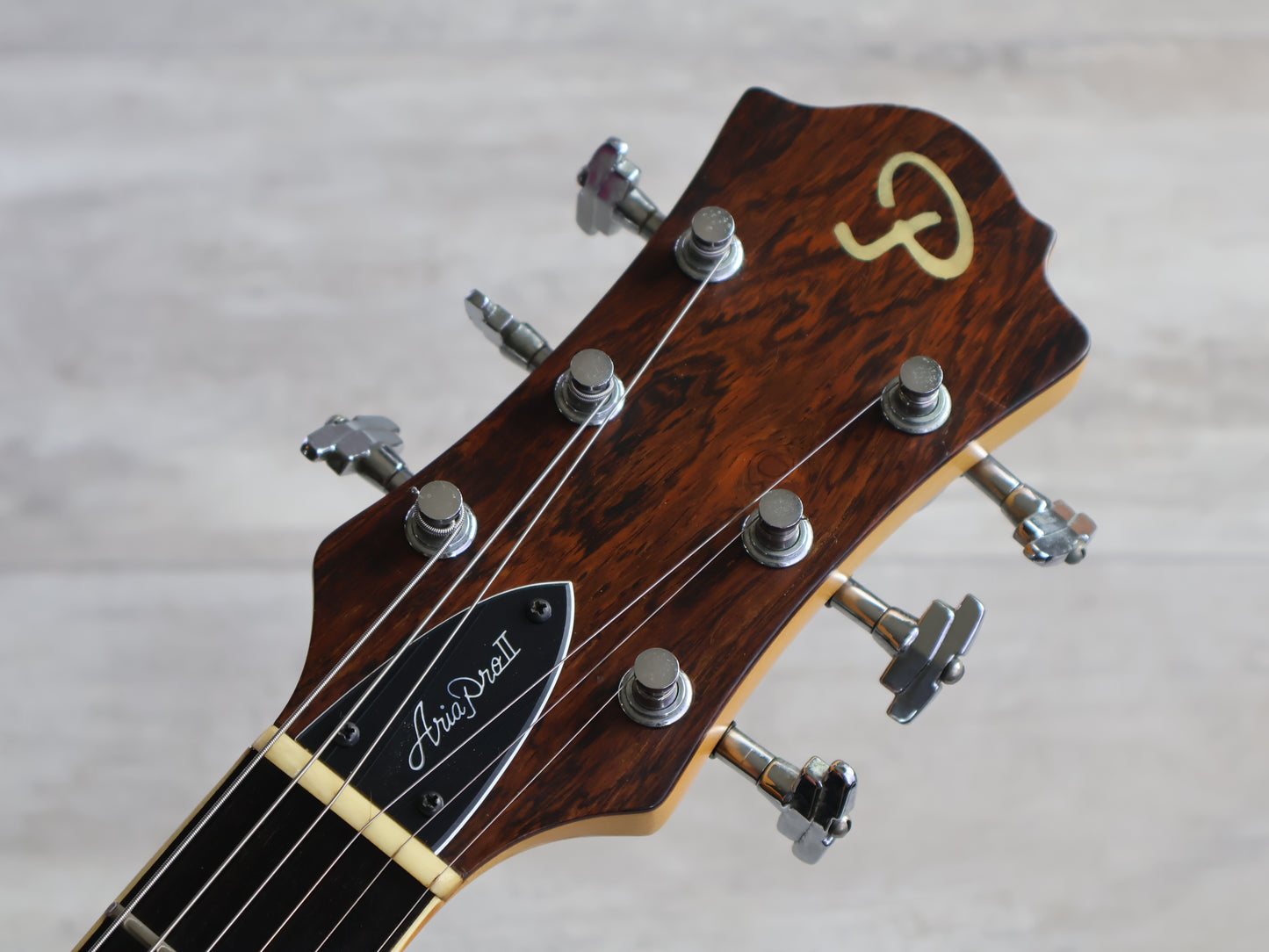 1978 Aria Pro II MK-1600N Limited Edition Neckthrough Mockingbird (Natural)