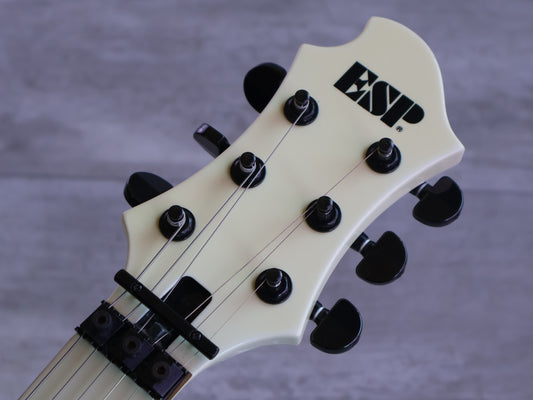 2001 ESP Japan Technical House Custom Shop Sugizo Single Cutaway (White)