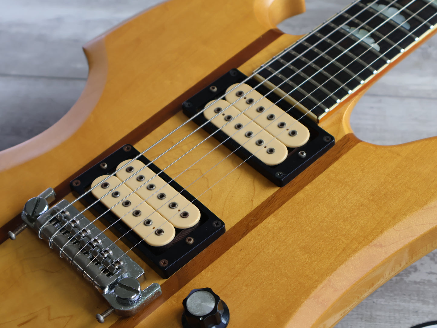 1978 Aria Pro II MK-1600N Limited Edition Neckthrough Mockingbird (Natural)