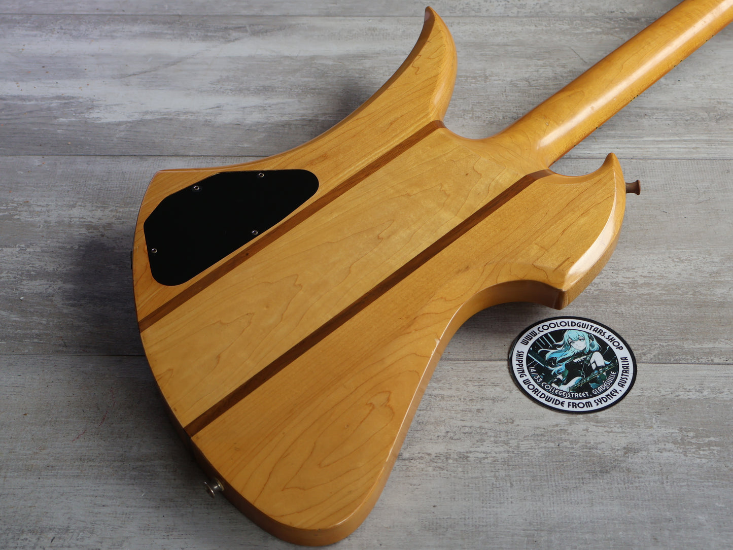 1978 Aria Pro II MK-1600N Limited Edition Neckthrough Mockingbird (Natural)