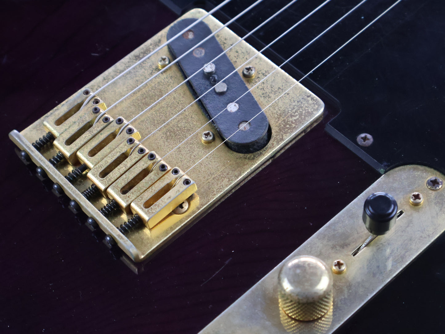 1989 Levinson Blade Delta T2 Telecaster (Misty Violet)