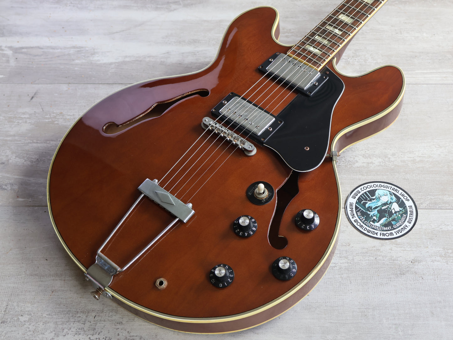 1970's Fresher Japan FE-351WN Semi Hollowbody (Walnut)