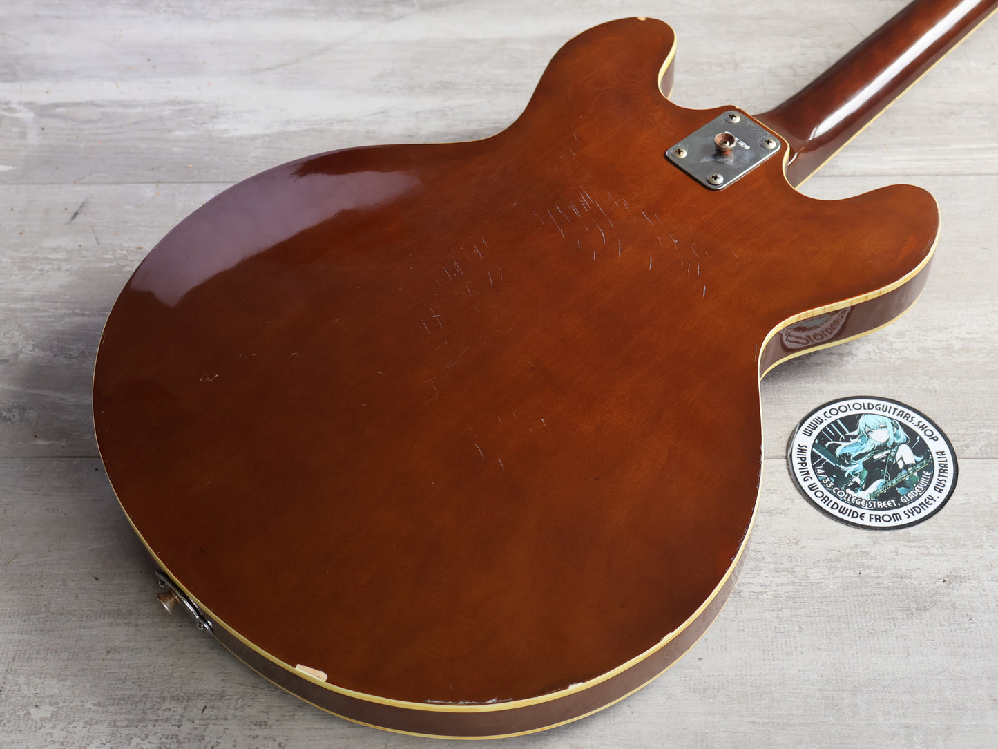 1970's Fresher Japan FE-351WN Semi Hollowbody (Walnut)