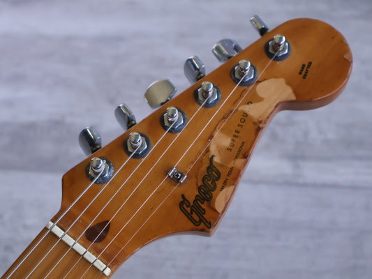 1976 Greco Japan SE-800 Super Sound 50's Reissue S-Style (Brown Sunburst)
