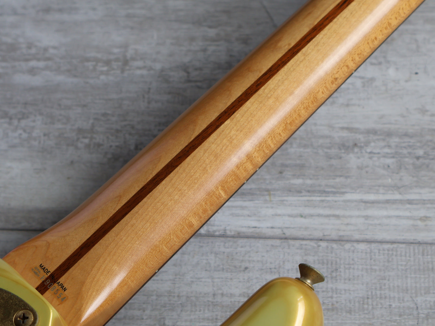 1989 Fender Japan PJR65 Jazz Bass Special PJ Active Contemporary Bass (Aged White)