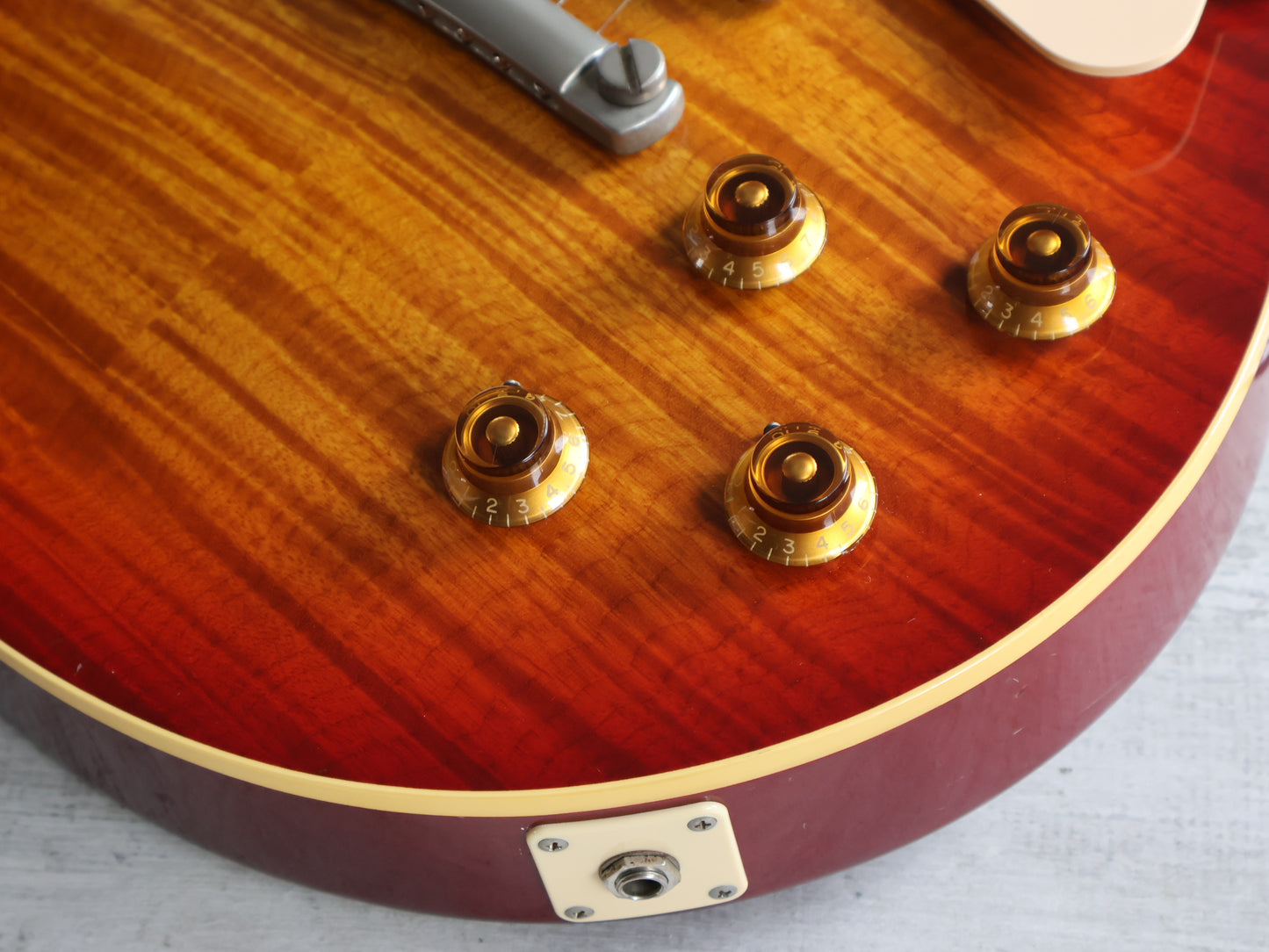 1997 Orville Japan (by Gibson) LPS-80F Les Paul Standard (Cherry Sunburst)