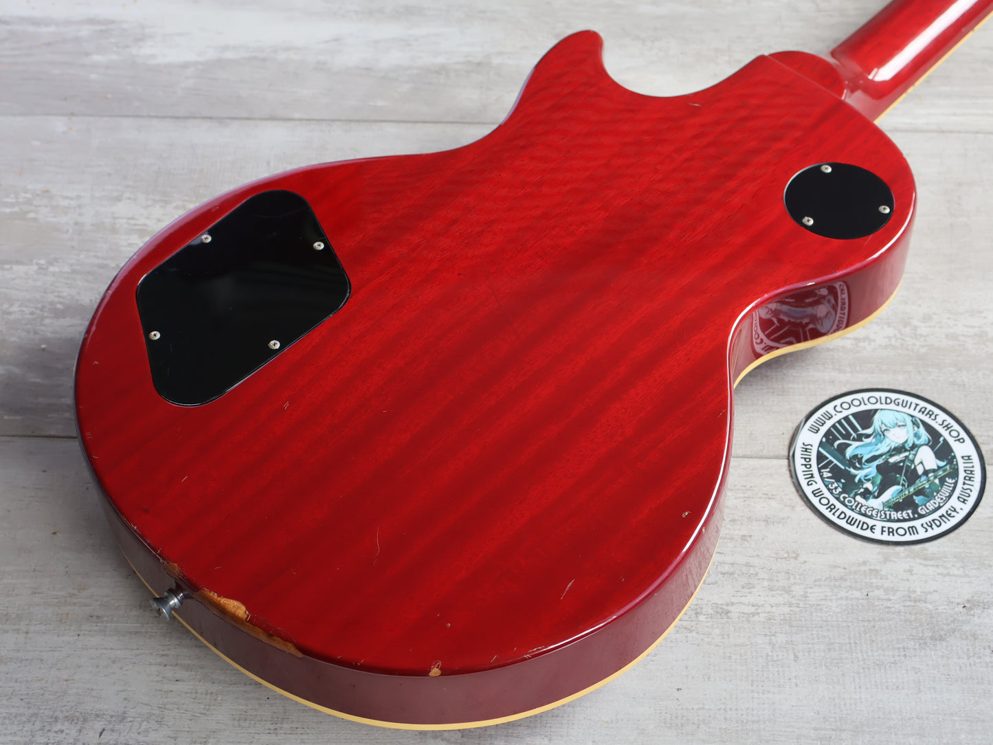 1997 Orville Japan (by Gibson) LPS-80F Les Paul Standard (Cherry Sunburst)